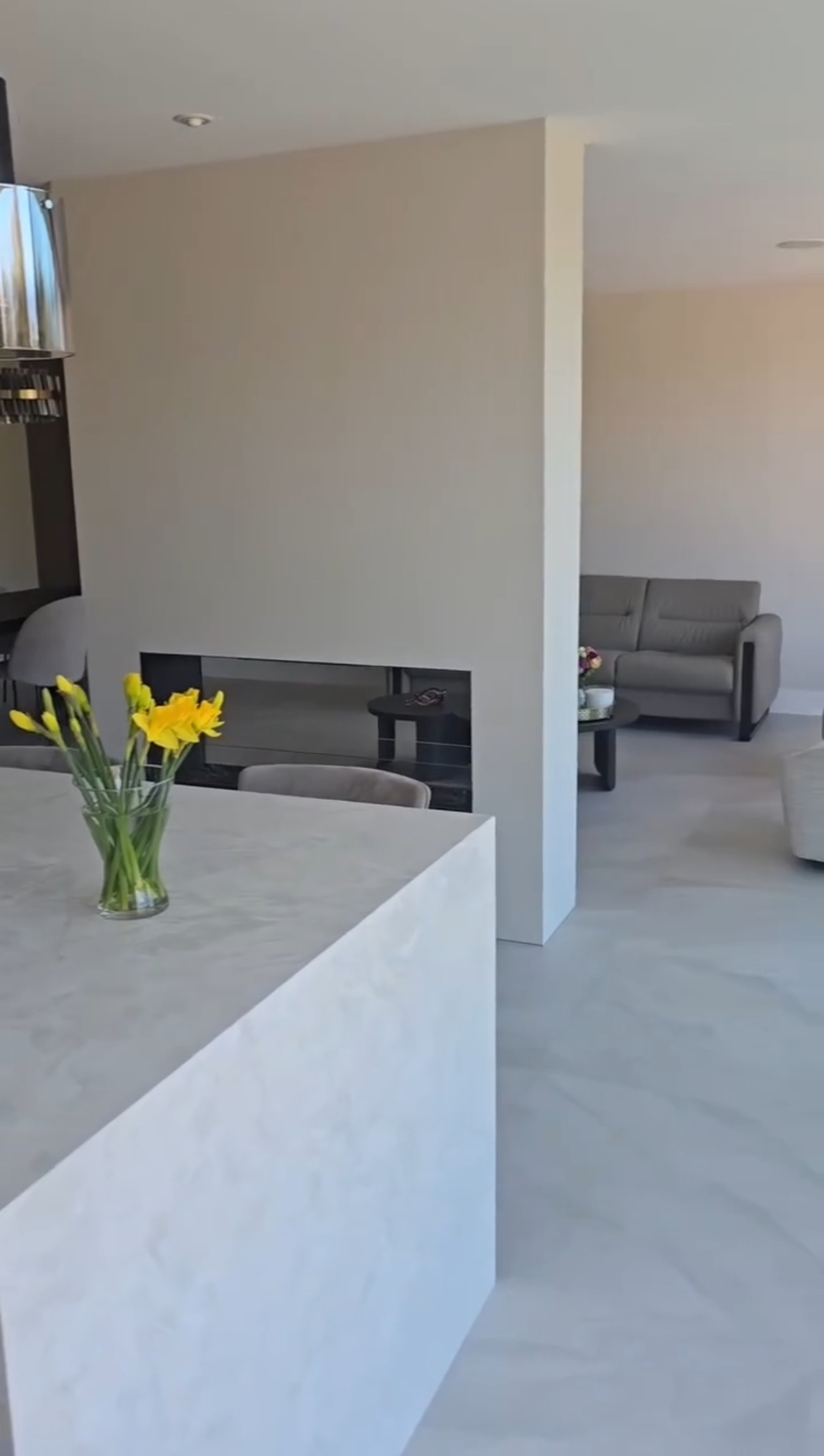 Kitchen island by Thomas Adams Building