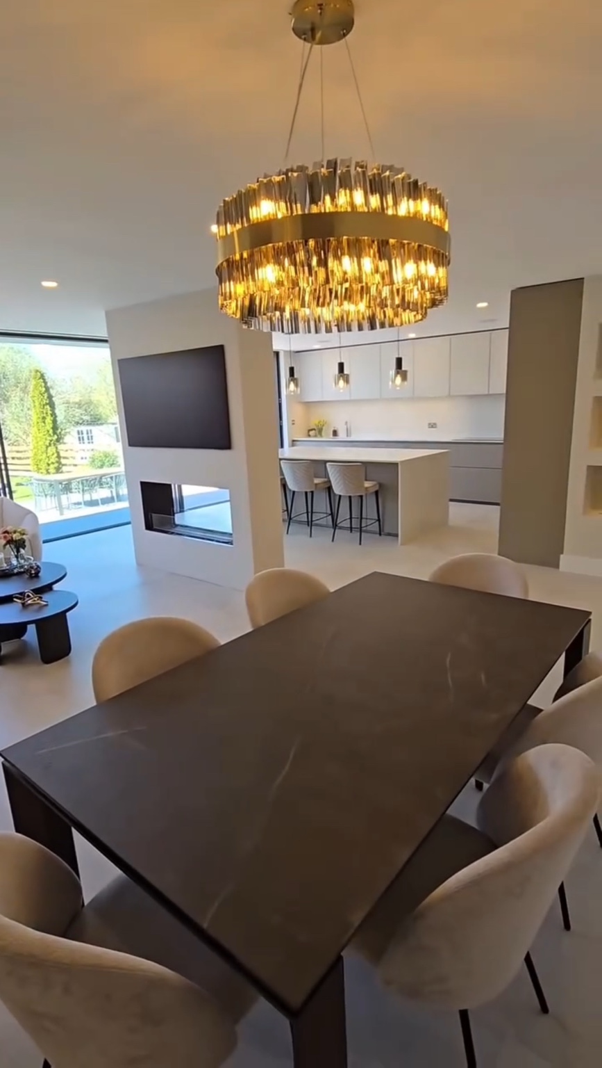 Completed dining area by Thomas Adams Building